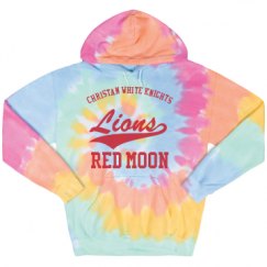 Unisex Tie-Dye Fleece Hoodie