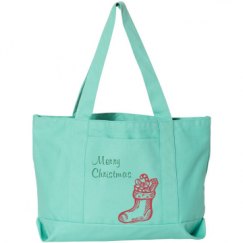 Seaside Cotton Canvas Pigment-Dyed Boat Tote Bag