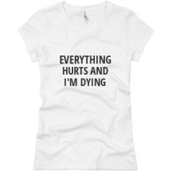 Ladies Slim Fit Basic Promo Jersey Tee