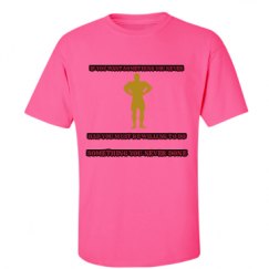 Unisex Ultra Cotton Safety Neon Crewneck Tee