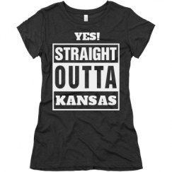 Ladies Slim Fit Super Soft Triblend Tee