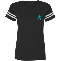 Ladies Relaxed Fit Vintage Sports Tee