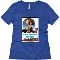 Ladies Relaxed Fit V-Neck Tee