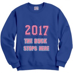 Unisex Film and Foil Crewneck Sweatshirt