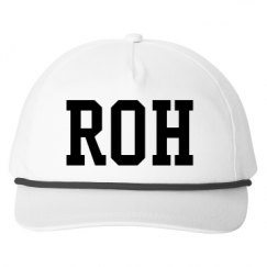 Snapback Five-Panel Rope Hat