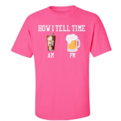 Unisex Ultra Cotton Safety Neon Crewneck Tee