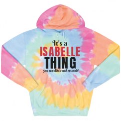 Unisex Tie-Dye Fleece Hoodie