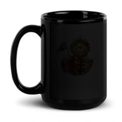 15oz Black Glossy Mug