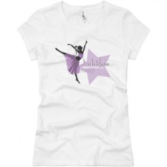 Ladies Slim Fit Basic Promo Jersey Tee