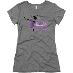Ladies Slim Fit Super Soft Triblend Tee