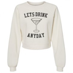 Women's Raglan Pullover Fleece