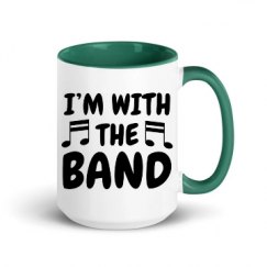 15oz Ceramic Mug with Color Inside