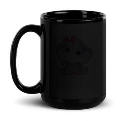 15oz Black Glossy Mug