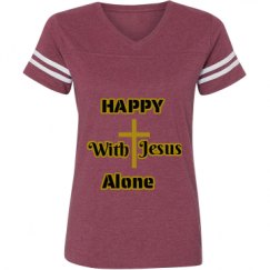 Ladies Relaxed Fit Vintage Sports Tee