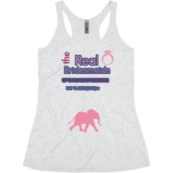 Ladies Slim Fit Super Soft Racerback Triblend Tank