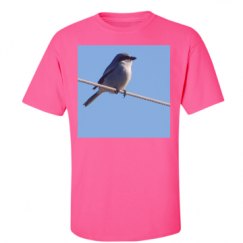 Unisex Ultra Cotton Safety Neon Crewneck Tee