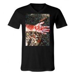 Unisex V-Neck Jersey Tee