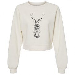 Women's Raglan Pullover Fleece