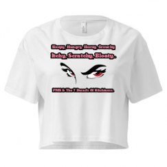 Ladies Festival Cali Crop Top Tee