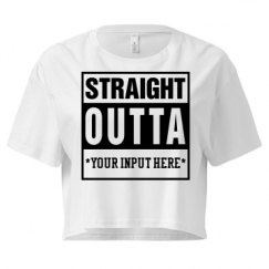 Ladies Festival Cali Crop Top Tee