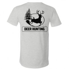 Unisex V-Neck Jersey Tee