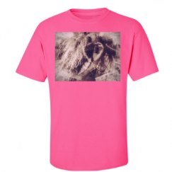 Unisex Ultra Cotton Safety Neon Crewneck Tee