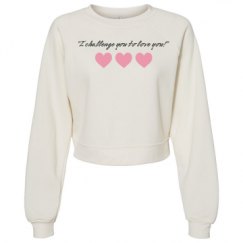 Women's Raglan Pullover Fleece