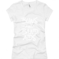Ladies Slim Fit Basic Promo Jersey Tee