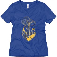 Ladies Relaxed Fit V-Neck Tee