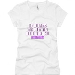 Ladies Slim Fit Basic Promo Jersey Tee