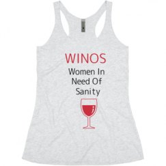 Ladies Slim Fit Super Soft Racerback Triblend Tank