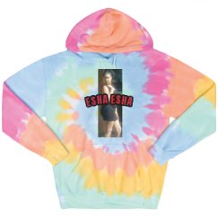 Unisex Tie-Dye Fleece Hoodie