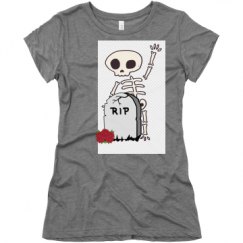 Ladies Slim Fit Super Soft Triblend Tee