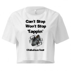 Ladies Festival Cali Crop Top Tee