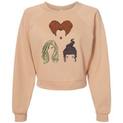 Women's Raglan Pullover Fleece