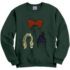 Unisex Film and Foil Crewneck Sweatshirt