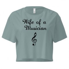 Ladies Festival Cali Crop Top Tee