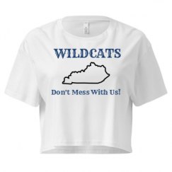 Ladies Festival Cali Crop Top Tee