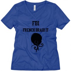 Ladies Relaxed Fit V-Neck Tee