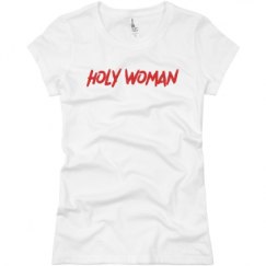 Ladies Slim Fit Basic Promo Jersey Tee