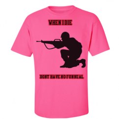 Unisex Ultra Cotton Safety Neon Crewneck Tee