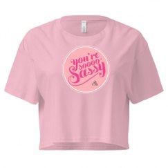 Ladies Festival Cali Crop Top Tee