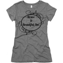 Ladies Slim Fit Super Soft Triblend Tee