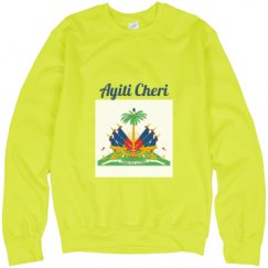 Unisex Neon Crewneck Sweatshirt