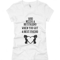 Ladies Slim Fit Basic Promo Jersey Tee