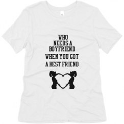Ladies Relaxed Fit Super Soft Triblend Tee