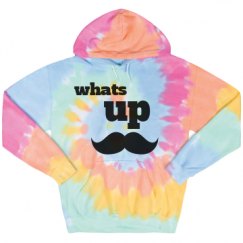 Unisex Tie-Dye Fleece Hoodie