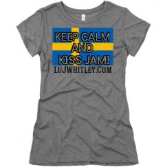Ladies Slim Fit Super Soft Triblend Tee