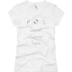 Ladies Slim Fit Basic Promo Jersey Tee