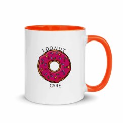 11oz Ceramic Mug with Color Inside